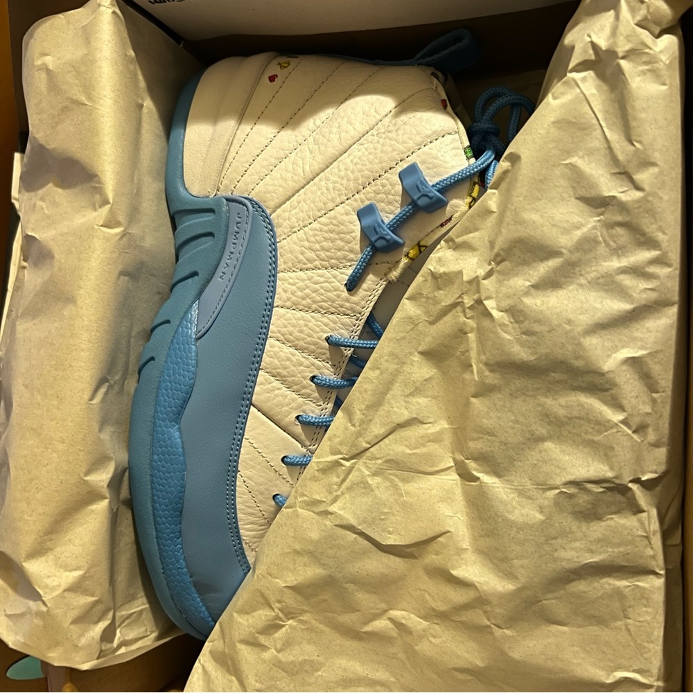 Jordan’s 12. New in box .Size 7Y kids.